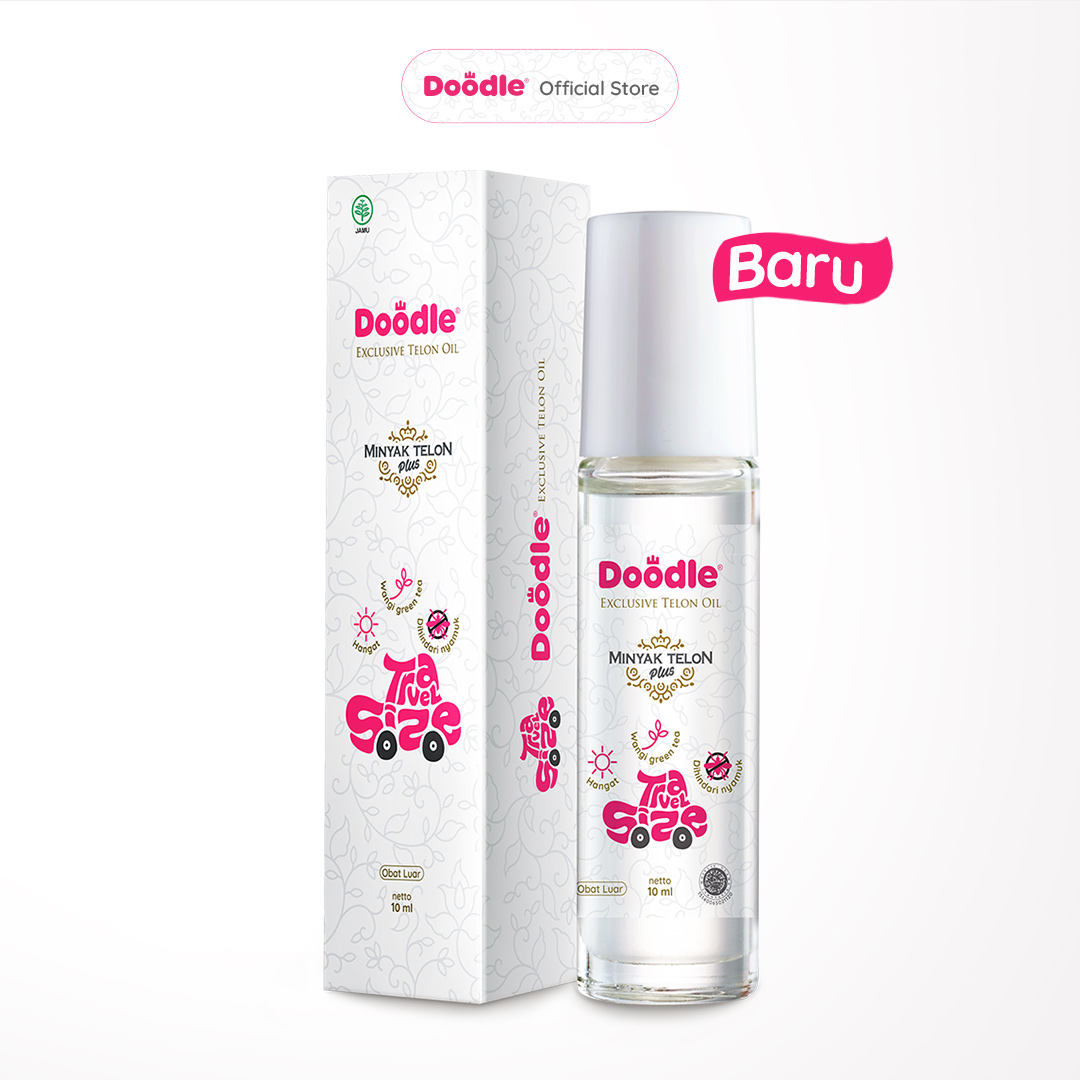 Minyak Telon Doodle Travel Size Roll On