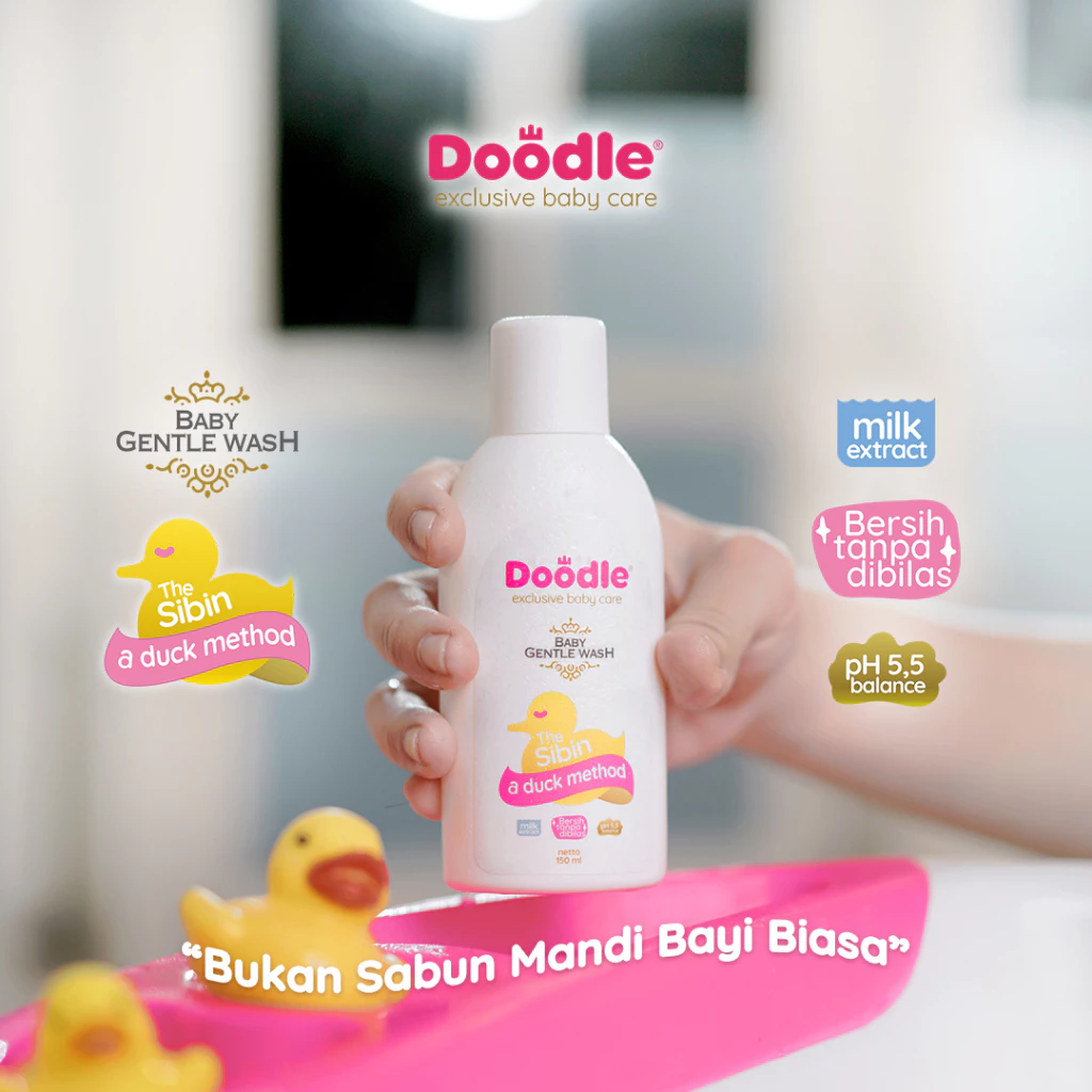 Doodle Baby Gentle Wash 150ml (The Sibbin)