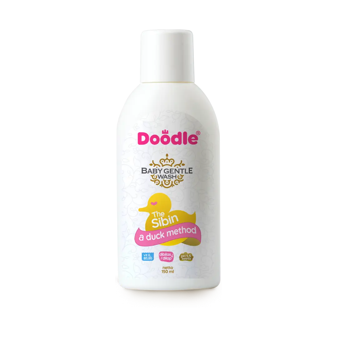 Doodle Baby Gentle Wash - Sabun Bayi Non Foaming Formula