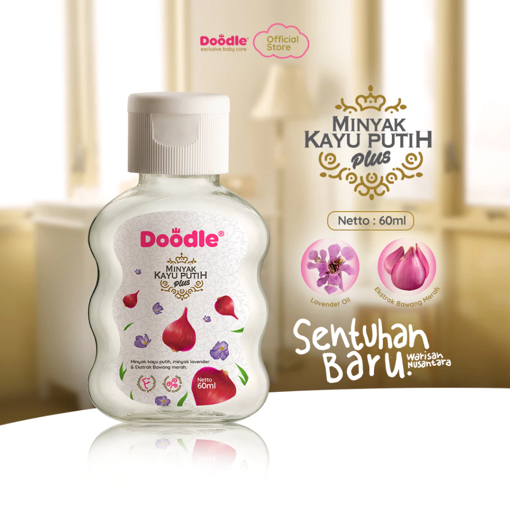 Doodle Minyak Kayu Putih Bawang Merah 60ml