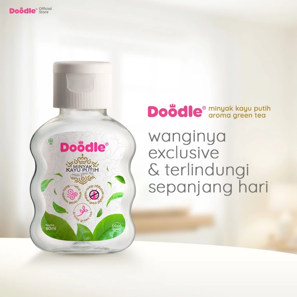 Doodle Minyak Kayu Putih Greentea
