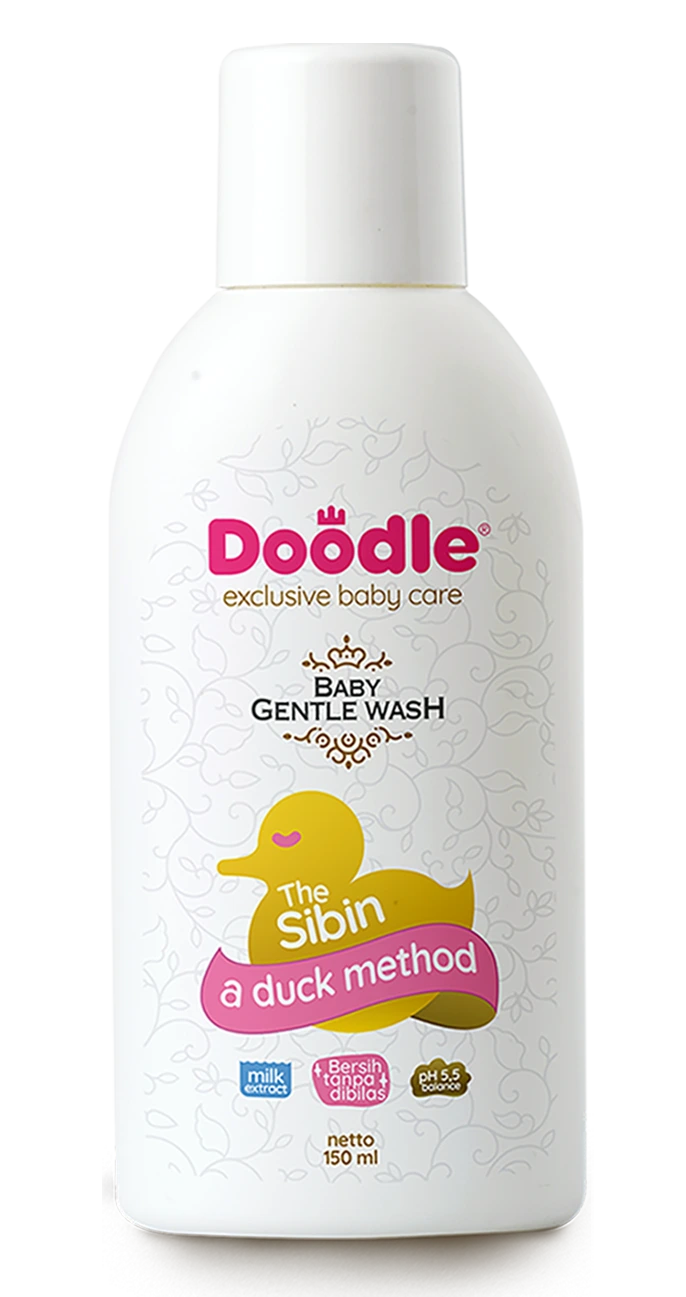 Doodle Baby Gentle Wash 150ml (The Sibbin)
